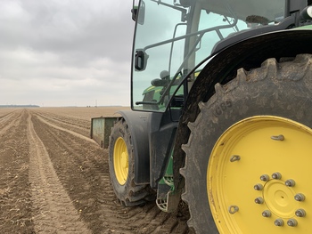 Abel la récolte tracteur