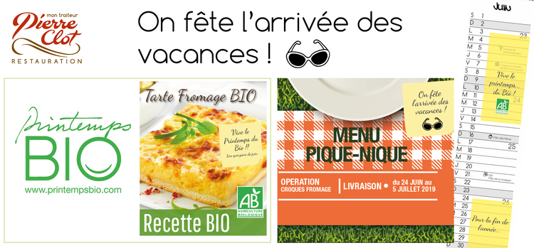 On fête l'arrivée des vacances !