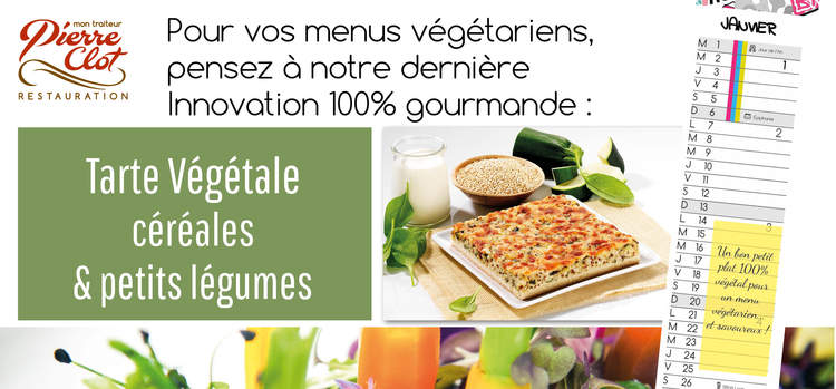 Une innovation pour vos menus végétariens...