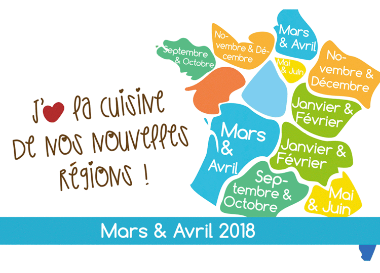 En mars et avril, Nouvelle Aquitaine & Hauts de France