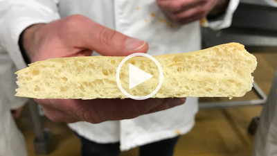 Lien video fabrication focaccia