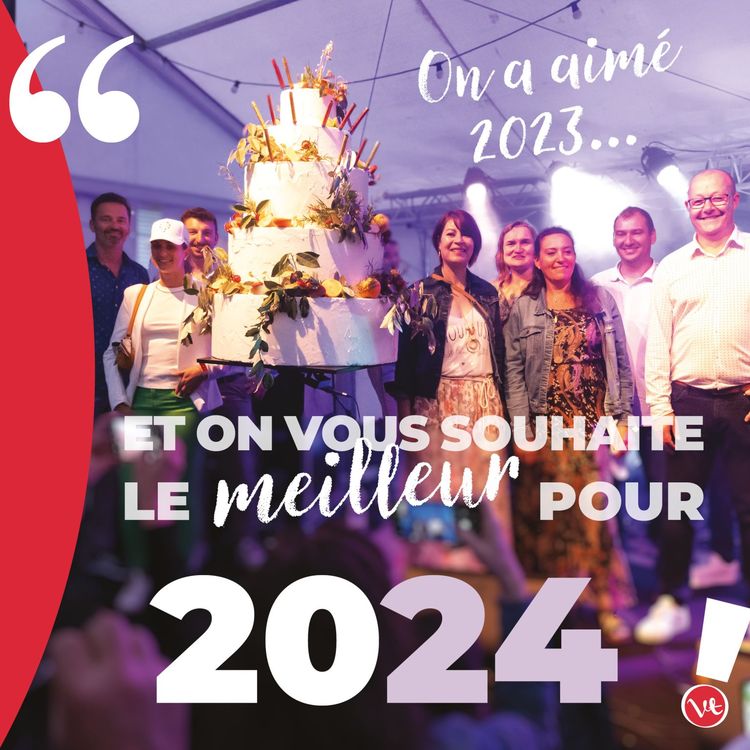 Nous vous souhaitons le meilleur pour 2024 !