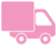 Camion rose 