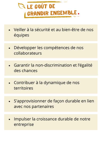 Le goût de grandir ensemble